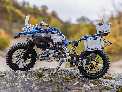 Alle slags Grand Great Barrier Reef LEGO Technic BMW Motorbike review