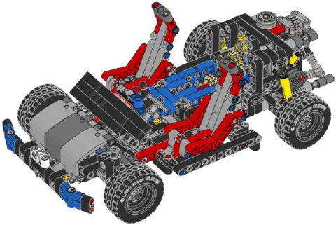LEGO Technic anniversary model