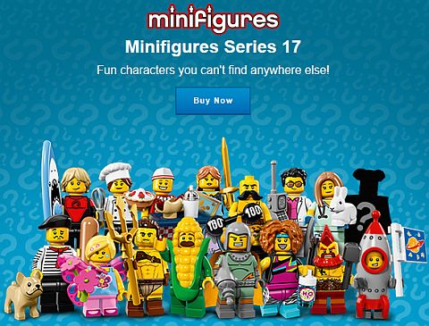 Rund ned detaljer ordbog Guide to feeling for LEGO Minifigs Series 17