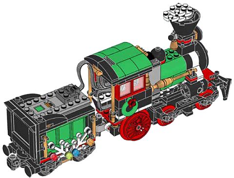 grinende Demonstrere raket Power Functions wagon for small LEGO trains