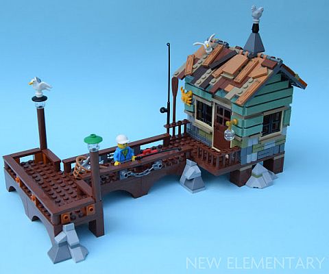 Fun with the LEGO Ideas Old Fishing Store