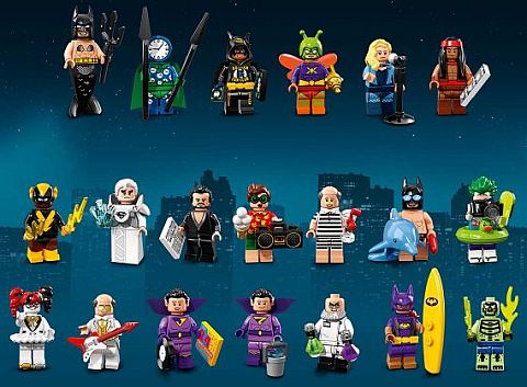 The Lego Batman Movie Series 2 Minifigures Complete Identification Gui
