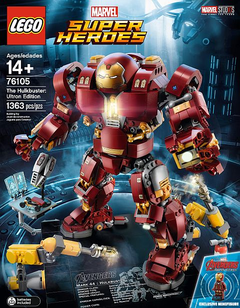 Lego Releases Largest Marvel Set Ever With Hulkbuster