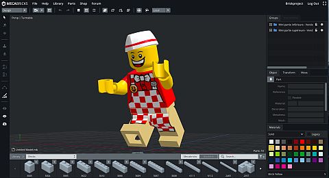 Lego store 3d builder