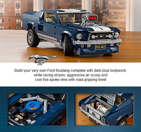 LEGO officially unveils 10265 Ford Mustang, arguably the most beautiful set  of 2019 - Jay's Brick Blog
