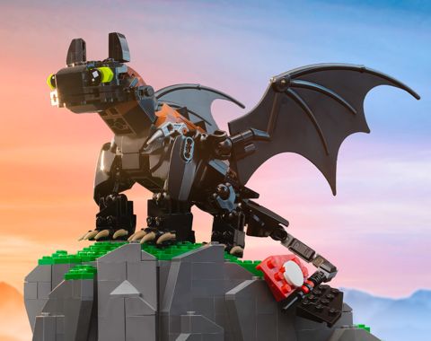 Awesome LEGO Dragon MOC  Custom LEGO Creations News 