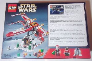 Lego christmas x wing pilot