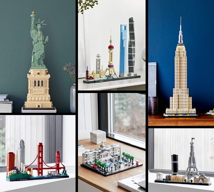Ranking all 13 Lego Architecture Skylines from 2016 to 2022 