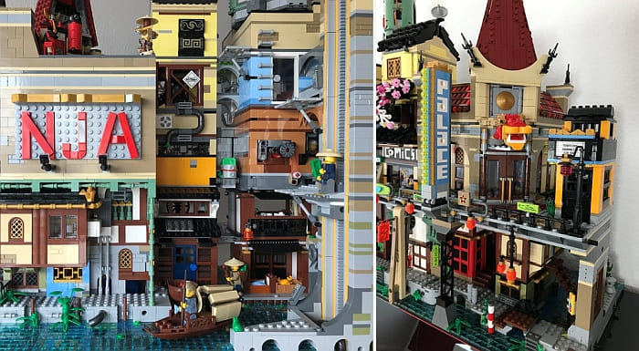 Uden Auckland dagbog Mixing LEGO Creator Palace Cinema with Ninjago City