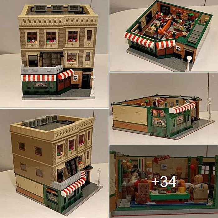 Lego Ideas 21319 Furniture & Accessories From Friends Central Perk