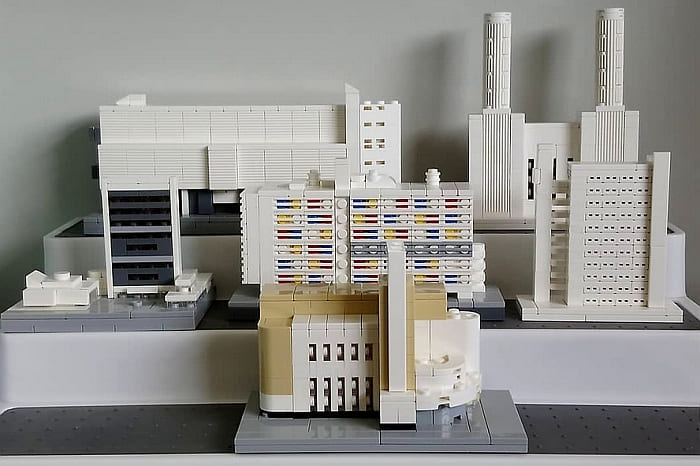 Custom LEGO Architecture at Modernist