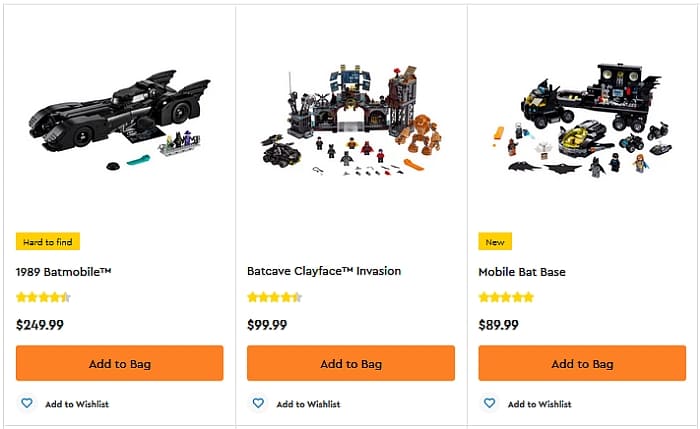Batman 1989 Batwing Set Coming in October from Lego – The