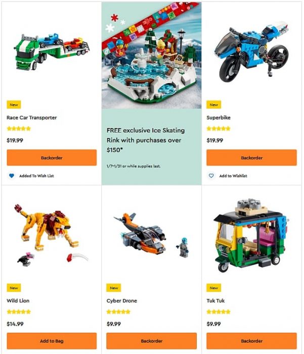 The Best Small LEGO Sets in January 2021
