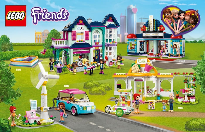 bestøve svimmel Disco LEGO Friends Organic Café & City Park Review