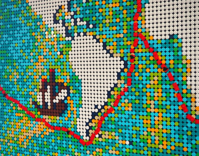 LEGO® Art World Map