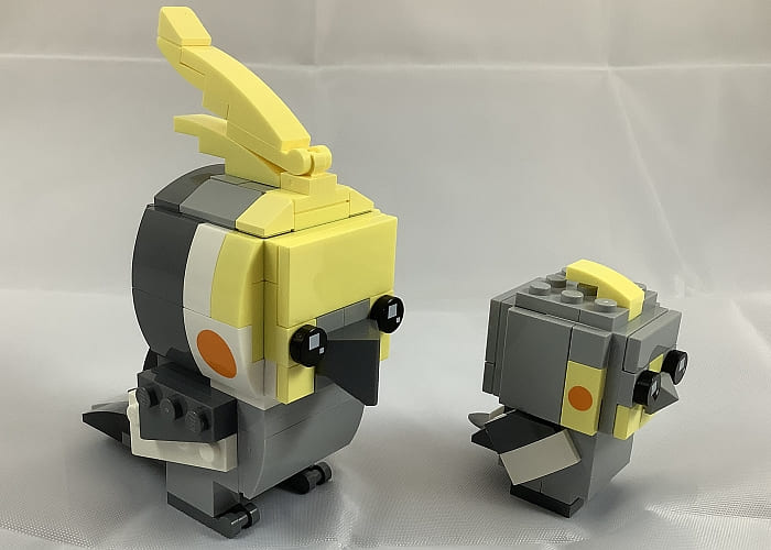 Brickheadz Pets: Ginger Tabby, Cockatiel and Hamster: Hands-On Review