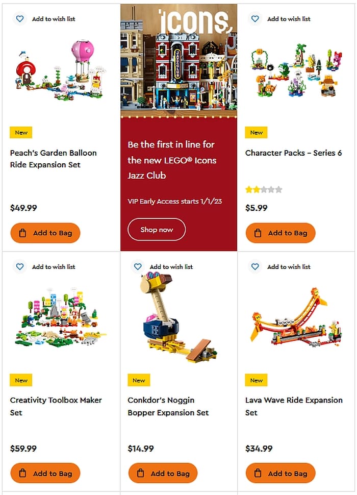 35% OFF selected LEGO sets at OG Online and OG stores till 31 May 2023