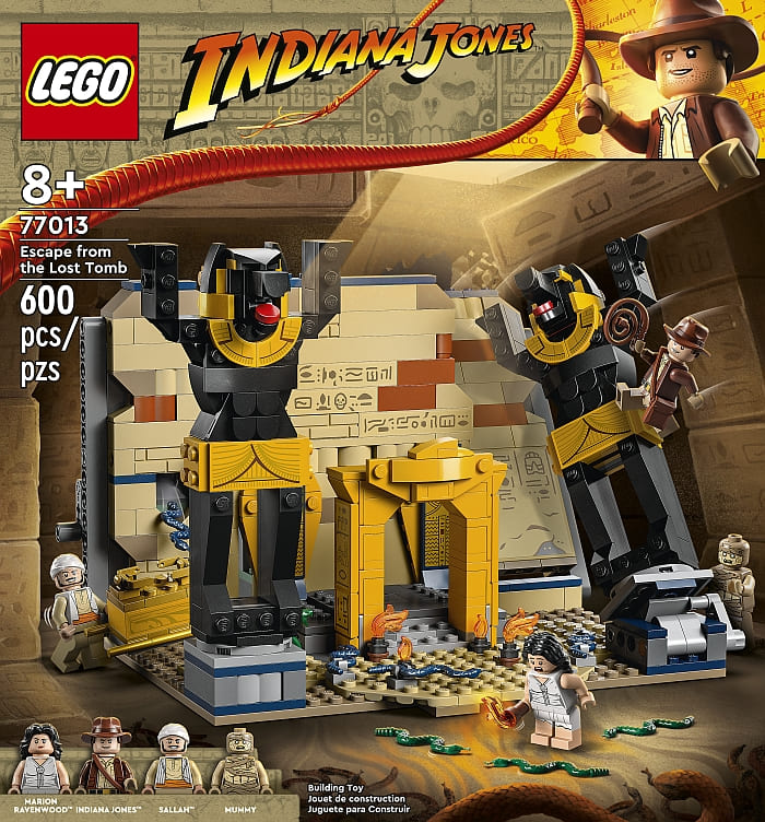 Three new LEGO Indiana Jones 2023 sets available now