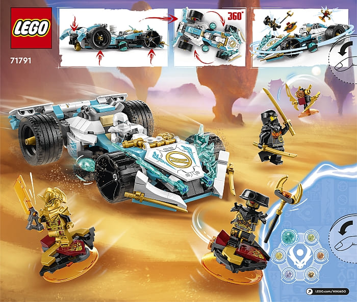 LEGO Reveals New Ninjago: Dragons Rising Sets and a TV Series
