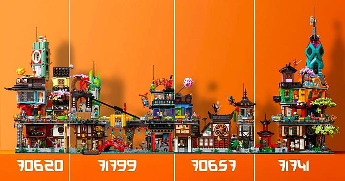 LEGO 71799 Dragons Rising NINJAGO City Markets