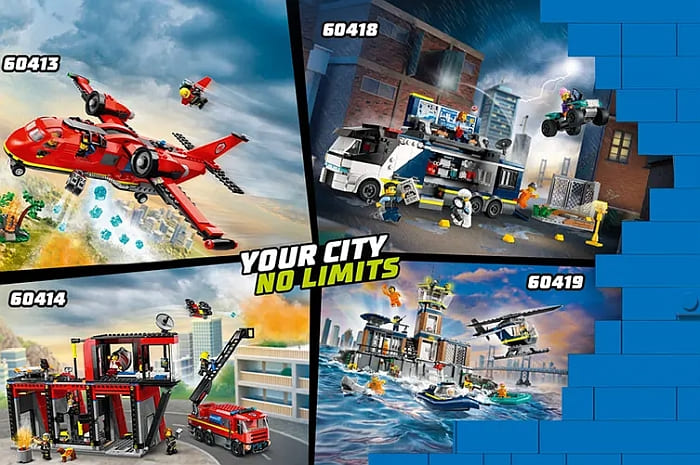 LEGO City Police Speedboat and Crooks' Hideout
